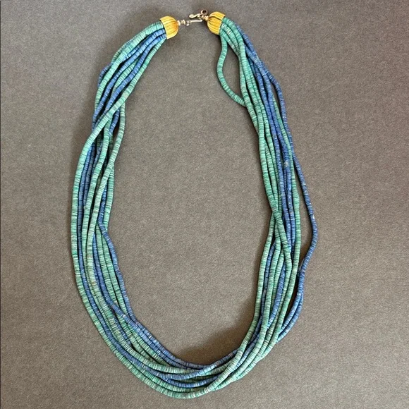 Multicolor Beaded Necklace - Picture 1 of 4